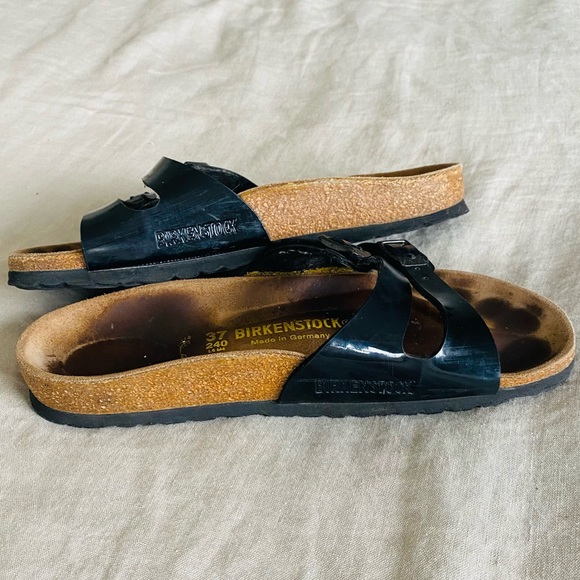 Birkenstock Black Patent Leather Slide - Picture 4 of 4